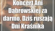 Koncert Ani Dąbrowskiej za darmo.  Dziś ruszają Dni Kraśnika