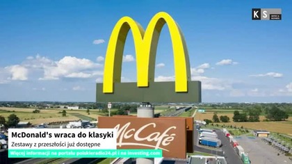 McDonalds wraca do klasyki.  Zestawy z przeszłości już dostępne [KS Meteo & Business]