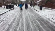 Zima w holandii