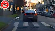 Potrącenie pieszej w Szczecinie.  Ku przestrodze! STOP PIRAT