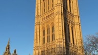 Westminster Palace w promieniach zachodzącego słońca! #england #podróże