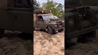 Ultra Scale RC Expedition Land Rover #scalerc #offroad #boomracing #rccar