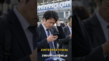 Fałszywe trzęsienie ziemi w Japonii o magnitudzie 9. 9 stopni wywołało masową panikę i paraliż transp