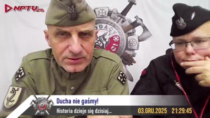 Ducha nie gaśmy.  Śr.  3. 12. 2025r.  W.  Olszański, M.  Osadowski Rodacy Kamraci NPTV.pl