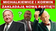 Stanisław Michalkiewicz i Janusz Korwin Mikke zakładają nową partię?! Czy Grzegorz Braun dołączy?