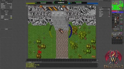 WAD2: Spotkanie z Dragonem  Tibia Custom OTS Gameplay PL #shorts