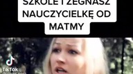 Pov: Kiedy kończysz szkole i żegnasz nauczycielkę od matmy