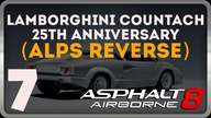Asphalt 8 Airborne - Part 7 - Lamborghini Countach 25th Anniversary (Alps Reverse)