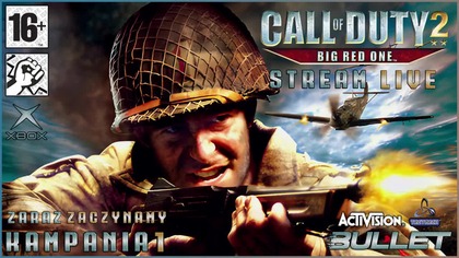 CALL OF DUTY 2: BIG RED ONE [2005] KAMPANIA 1 [STREAM LIVE] XBOX