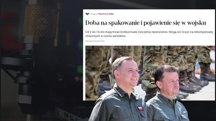 Doba na spakowanie i pojawienie się w WOJU