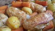 Soczysty filet pieczony z ziemniakami.  KLASYKA POLSKIEJ KUCHNI!