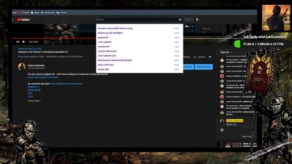Granie w for honor/ ocenianie kanałów P;