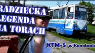 Tramwaje na Ukrainie /KTM-5 - radziecka legenda/ Konotop/
