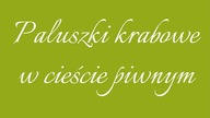 PALUSZKI KRABOWE W CIEŚCIE PIWNYM do piwa