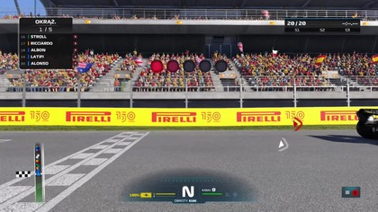 F1® 22 Jazda z końca stawki *czyli jak nie dostać załamania nerwowego* HD