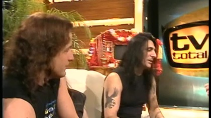 Manowar - Behind The Scenes Of TV-Total - Extras from Warriors Of The World United (2002) [HD]