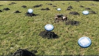 #115.  2017r- Solarny odstraszacz na krety, kretołap NIE DZIAŁA .  2019r