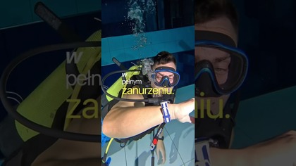 Nurkuję z najnowszym zegarkiem od Huawei #smartwatch #huawei #diving