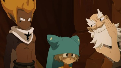 Wakfu s3e05-Iop płacze w ukryciu.