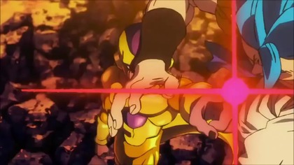 Gogeta has had enough of Frieza