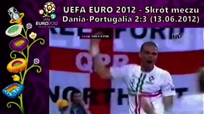 ME Polska/Ukraina 2012 - Dania-Portugalia 2:3 (13. 06. 2012)