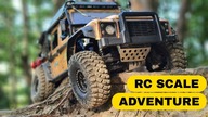 1/10 RC Car TRX4 Defender Camel Trophy PICKUP on Scale Off Road Adventure #2