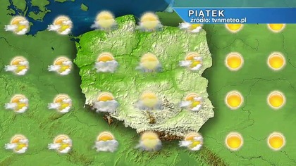 Prognoza pogody na TVN Meteo (22. 07. 2022)