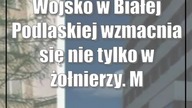 Wojsko w Białej Podlaskiej wzmacnia się nie tylko w żołnierzy.  Ma już duży budyn...