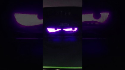 Devil eyes led kamper