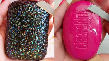 Soap Carving ASMR Relaxing Sounds no talking Satisfying ASMR Video #soapcarving #carvingsoap #seife