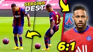 Wpadka na PREZENTACJI piłkarza FC Barcelony - Sergino Dest! PSG ZDEMOLOWAŁO RYWALA 6:1! | LANDRI
