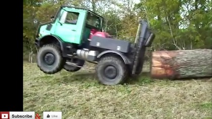 Duzi chłopcy duże zabawki - kompilacja z Unimogami