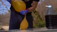 Experiment: The Balloons of Coca Cola & Fanta VS Mentos Underground
