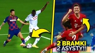 POTĘŻNY KOPNIAK na Messim! Lewandowski to jest KOCUR! 2 gole i 2 asysty!