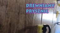 Drewniany prysznic