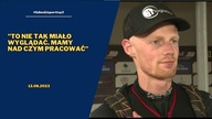 Patrick Hansen po meczu w Zielonej Górze - 12. 08. 2023r.