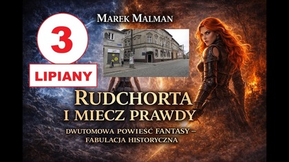 Rudchorta i miecz prawdy - akcja powieści rozgrywa się m in w Lipianach.