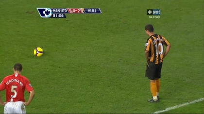 Premier League sezon 2008/2009 Man Utd 4-3 Hull City Geovanni