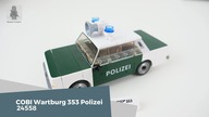 COBI Youngtimer Collection | 24558 --- Wartburg 353 Polizei --- budowanie
