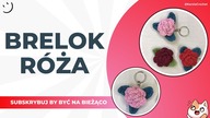 JAK ZROBIĆ BRELOK RÓŻĘ - ROSE KEYCHAIN #502