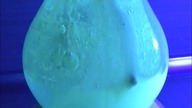 UV Lava lamp with tonic, oil and alka-seltzer DIY