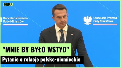 Starcie rzecznika rządu z dziennikarzem.  Szłapka się zdenerwował.