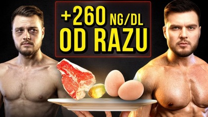 5 PRODUKTÓW, Które Gwałtownie PODNOSZĄ TESTOSTERON i USUWAJĄ ZMĘCZENIE