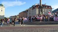 Piekieta o wyzwolenie więźni&oacute;w politycznych i wolne wybory na Białorusi - Warszawa 15. 07. 20
