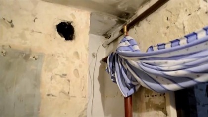 1 Zamiana pomieszczen azienki z wc   Swapping rooms bathroom with a toilet in a block of concrete