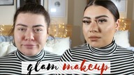 GLAM MAKIJAŻ NA WYPASIE | GRWM