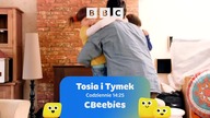 BBC CBeebies - Blok reklamowy, zapowiedzi i ident stacji w mieszanej oprawie graficznej (03. 11. 202