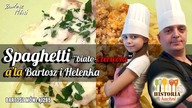#1285- Biało-Czerwone SPAGHETTI a'la Bartosz i Helenka - 2 przepisy w 1 vlogu - historia makaronu