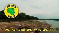 Niski stan wody w Wiśle (Warszawa 2017) - Kajak Spływ Wisła Rzeka Vistula River (Pod Gołym Niebem)