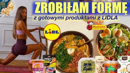Cały dzień jedzenia z top gotowymi produktami z Lidla / same fit perełki